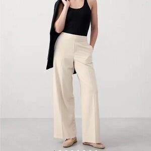 Banana Republic Wide-Leg Hayden Pants, Career Work Business Attire, Size 12